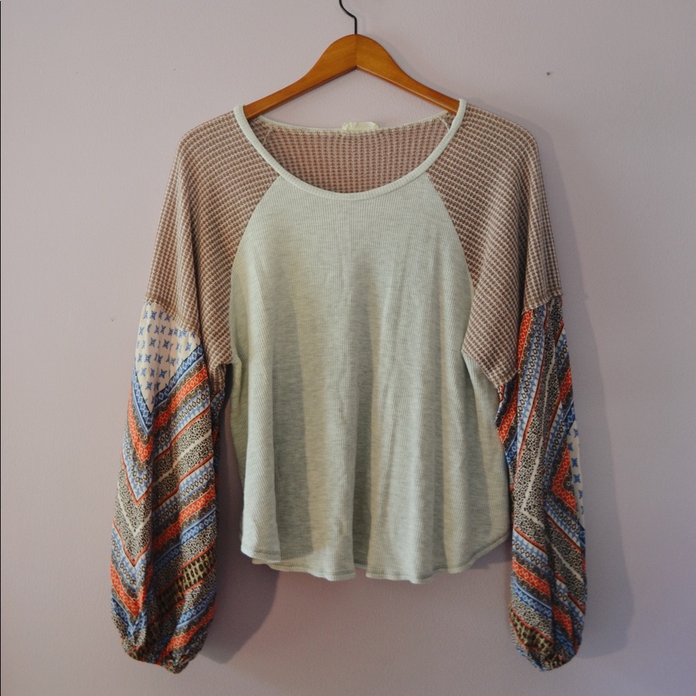 Patterned Smock